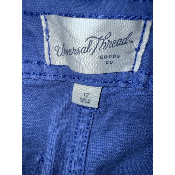 Universal Thread Women's High-Rise Sailor Wide Leg Ankle Jeans in Blue Size 12 - Picture 7 of 8